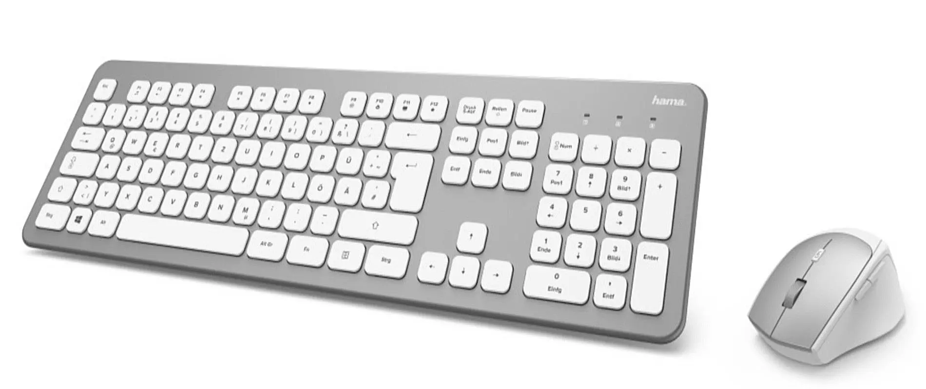 Set fara fir Hama KMW-700 (Silver/White) - 2