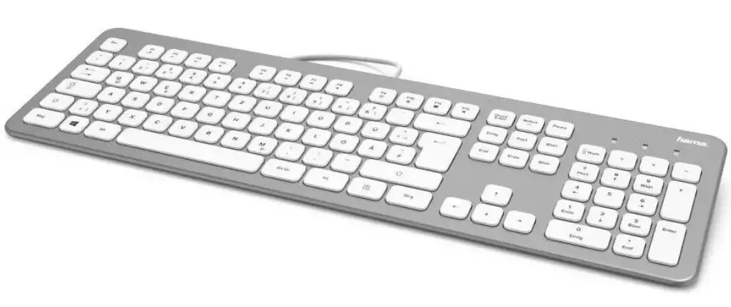 Tastatura Hama KC-700 R1182651 (White/Silver) - 3