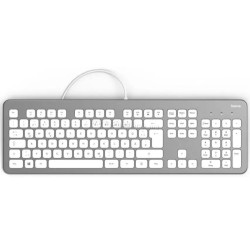 Tastatura Hama KC-700 R1182651 (White/Silver)