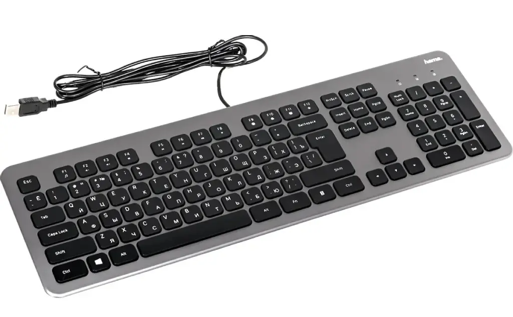 Tastatura Hama KC-700 R1182652 (Anthracite/Black) - 3
