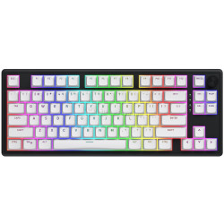 Tastatura fara fir Hator Skyfall 80 (Black/White)