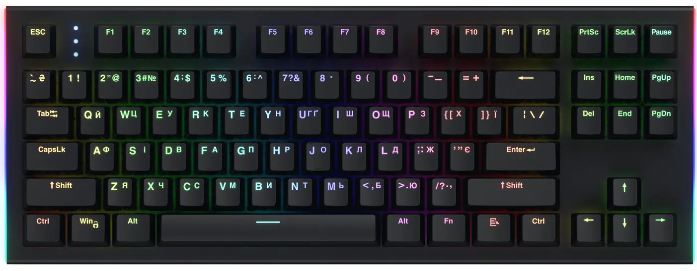 Tastatura HATOR Gravity X TKL HTK550UA (Black)