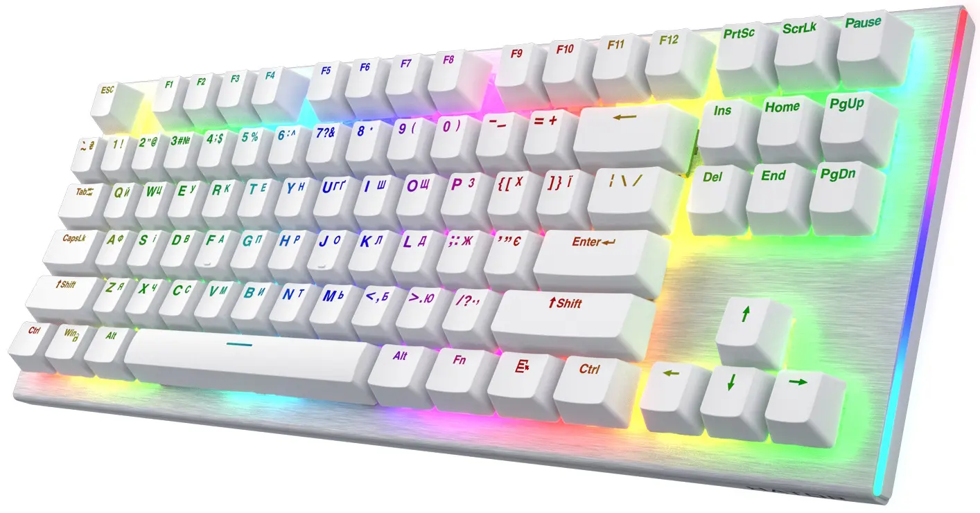 Tastatura HATOR Gravity X TKL HTK551UA (White) - 2