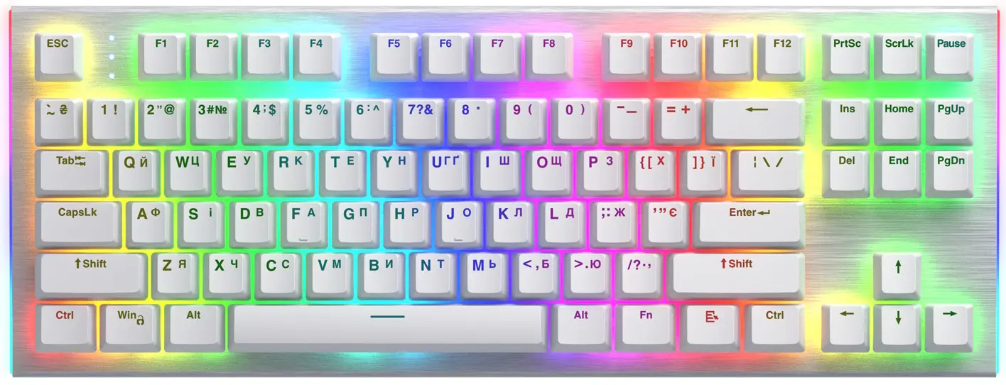 Tastatura HATOR Gravity X TKL HTK551UA (White)