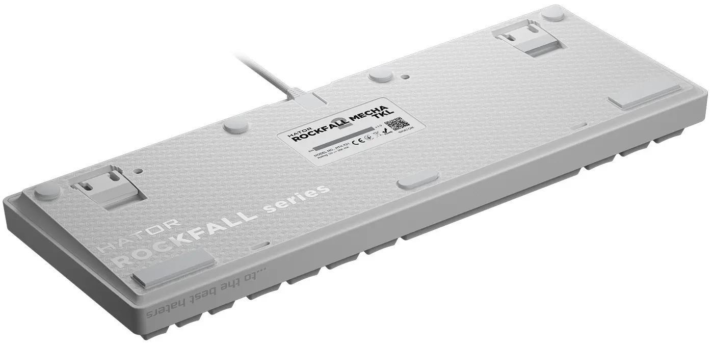 Клавиатура HATOR Rockfall 2 Mecha TKL HTK-521 (White) - 5