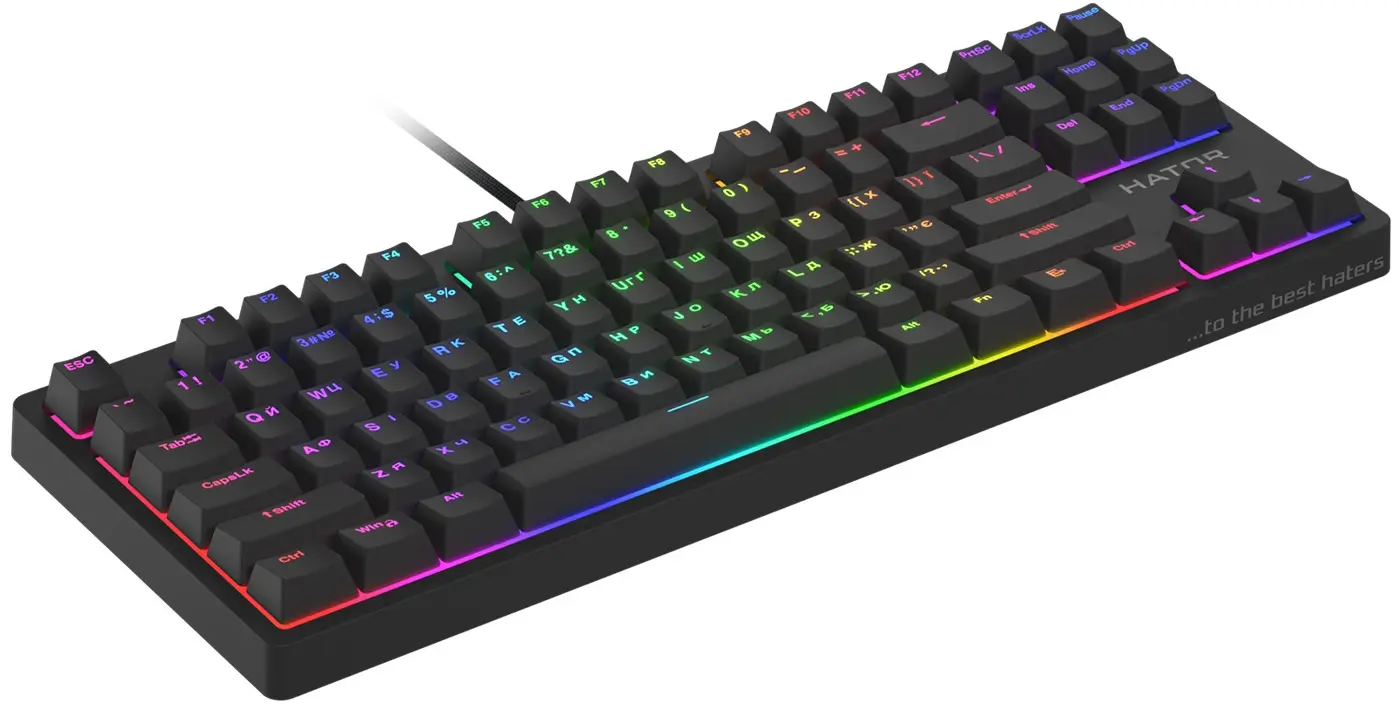 Tastatura HATOR Rockfall 2 Optica TKL HTK-730 (Black) - 3