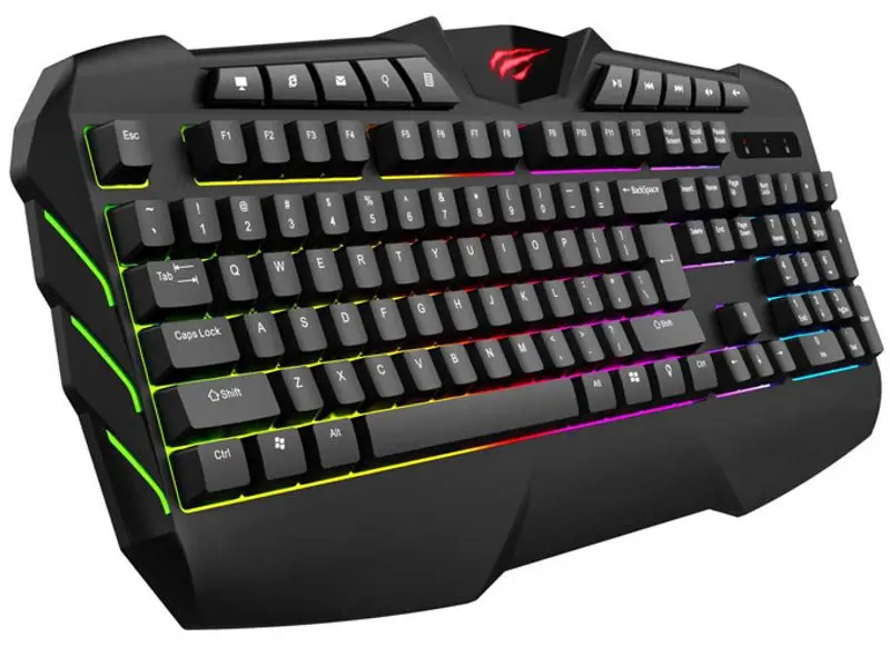 Gaming set 4in1 claviatura + casti + mouse + mousepad Havit Gamenote KB675CM (Black) - 4