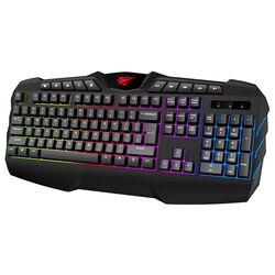 Gaming set 4in1 claviatura + casti + mouse + mousepad Havit Gamenote KB675CM (Black) Thumb