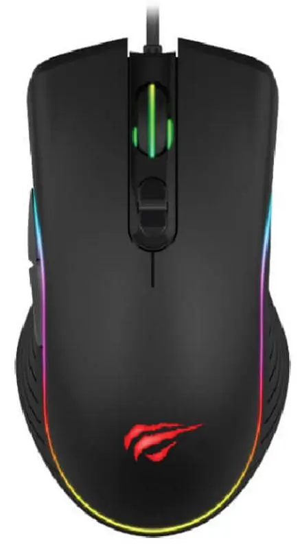 Gaming set 4in1 claviatura + casti + mouse + mousepad Havit Gamenote KB675CM (Black) - 8