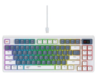 Клавиатура Havit Gamenote KB884L (White/Blue)