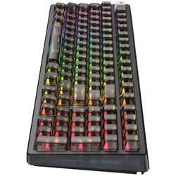 Tastatură Havit KB875L (Transparent Teal) Thumb