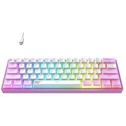 Tastatura Havit KB877L (Purple/White) Thumb
