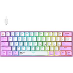 Tastatura Havit KB877L (Purple/White)