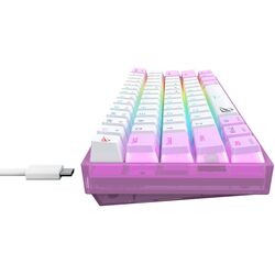 Tastatura Havit KB877L (Purple/White) Thumb