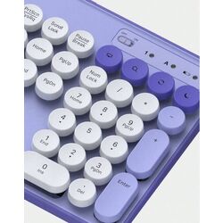 Комплект клавиатура + мышь Havit KB832GCM (Purple/White) Thumb