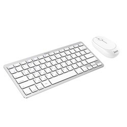 Беспроводной комплект клавиатура + мышь Hoco DI05 (White) Thumb