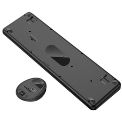 Set tastatura + mouse fara fir Hoco DI25 Palladis (Black) Thumb