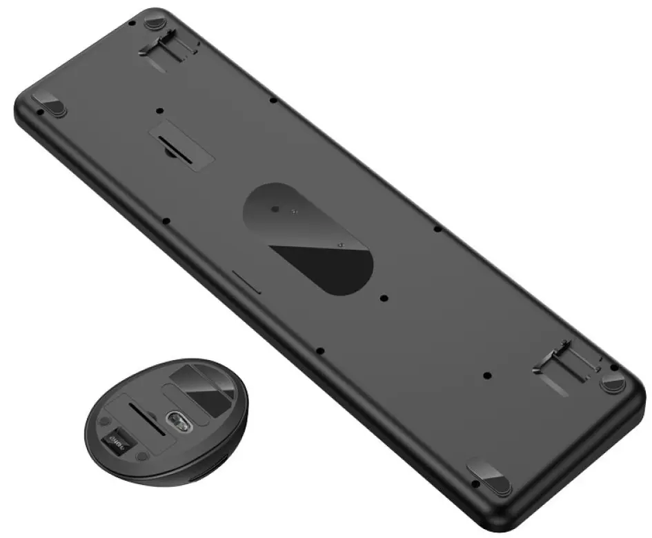 Set tastatura + mouse fara fir Hoco DI25 Palladis (Black)