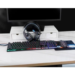 Gaming set 4in1 Hoco DI54 Luster (Black) Thumb