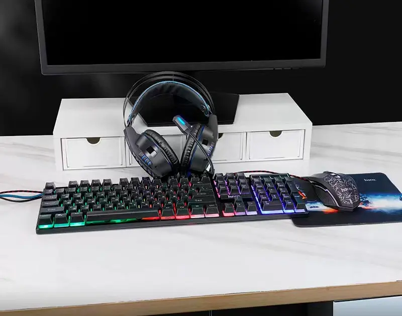 Gaming set 4in1 Hoco DI54 Luster (Black)