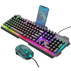 Set tastatura + mouse Hoco DI16 Gaming (Black) Thumb