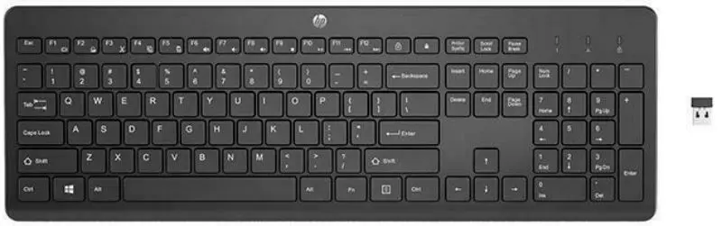 Tastatura fara fir HP 230 (Black)