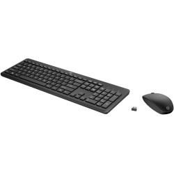 Set tastatura + mouse fara fir HP 230 (Black) Thumb