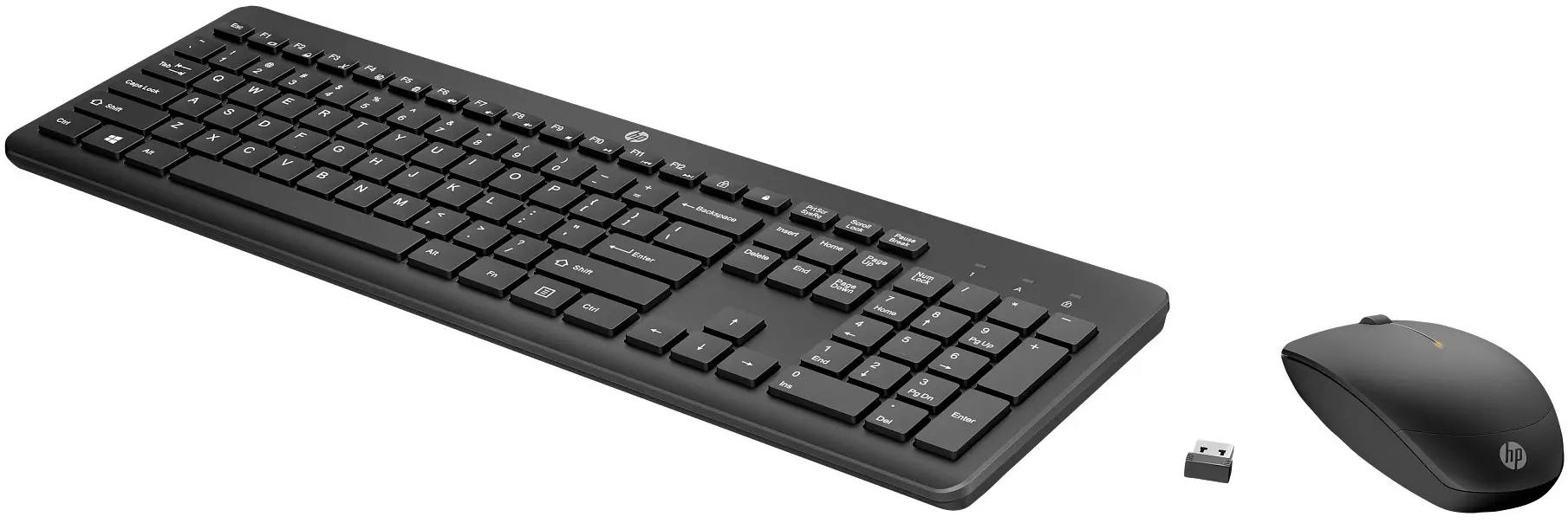 Set tastatura + mouse fara fir HP 230 (Black)