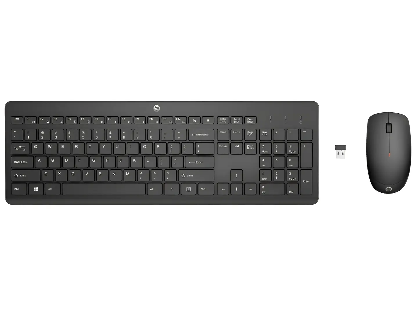 Set tastatura + mouse fara fir HP 230 WL (Black)