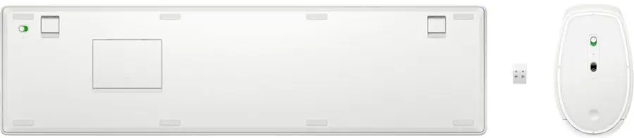 Set tastatura + mouse fara fir HP 650 (White)