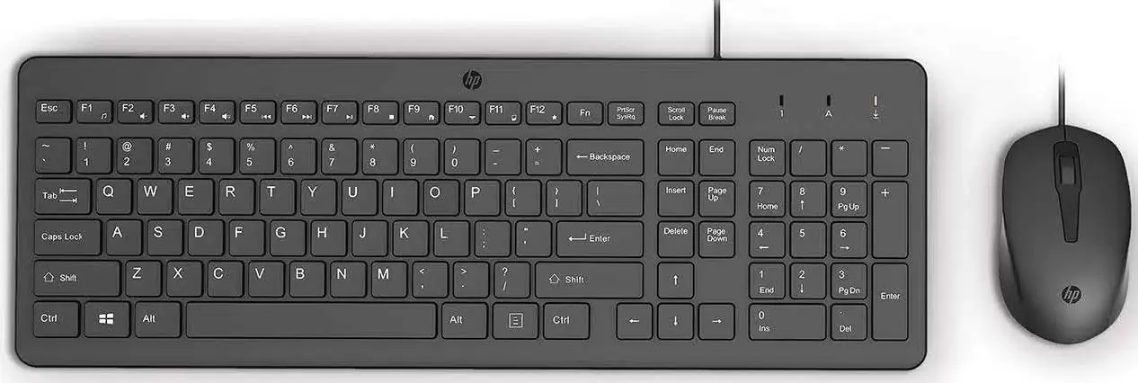 Комплект клавиатура + мышь HP 150 240J7AA (Black) - 2