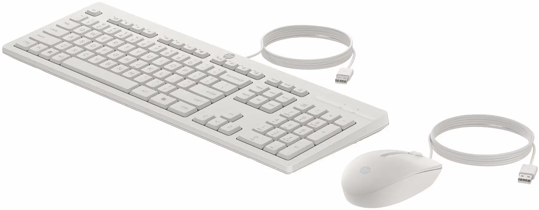 Set tastatura + mouse HP 255 AW5S6AA (White)