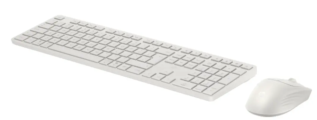 Комплект клавиатура + мышь HP 490C (White) - 3