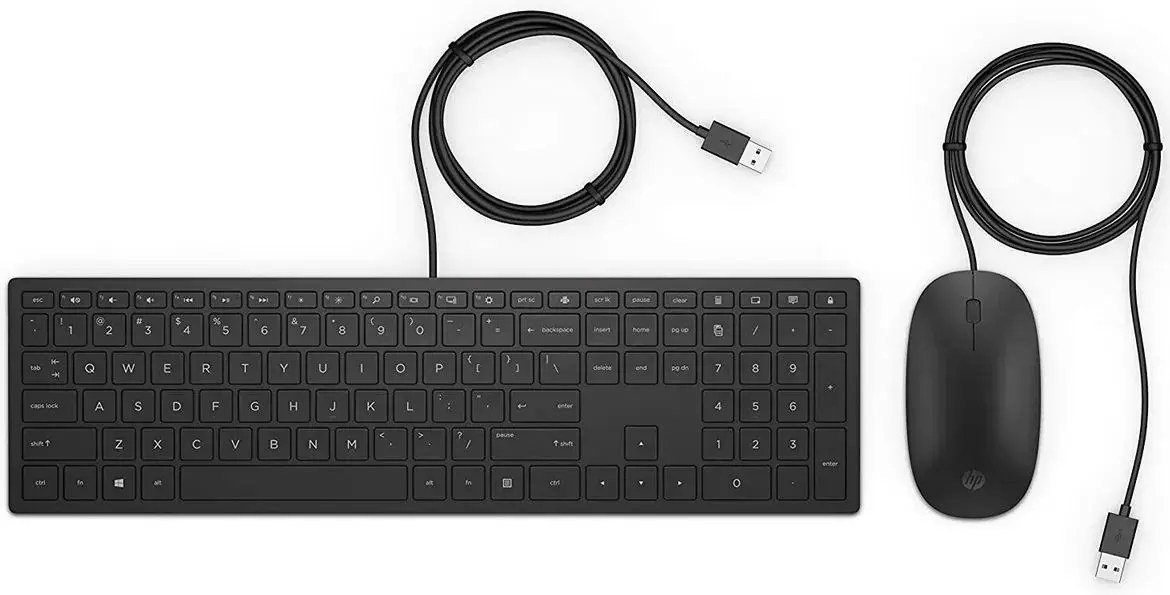 Set tastatură + mouse HP Pavilion 400 USB (Black)