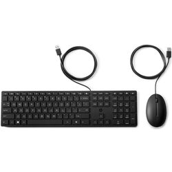 Set tastatura + mouse HP Wired 320MK (Black)