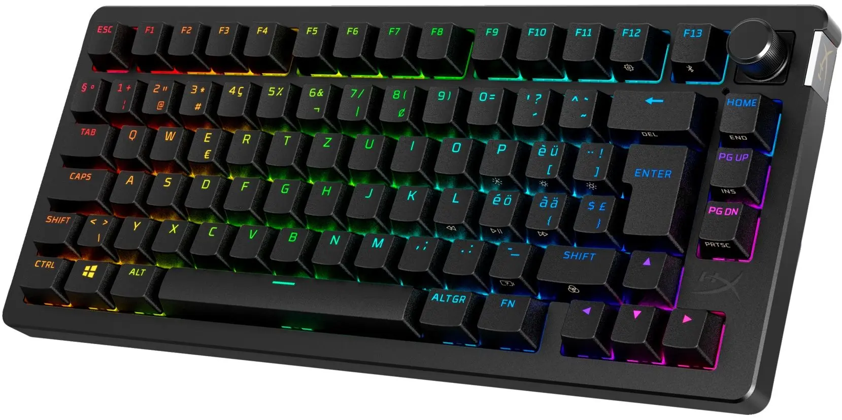 Tastatura fara fir HyperX Alloy Rise 75 (Black)