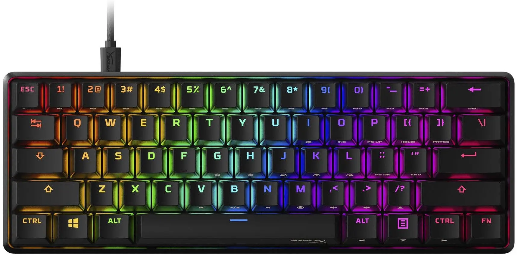 Игровая клавиатура HyperX Alloy Origins 60 (Black)