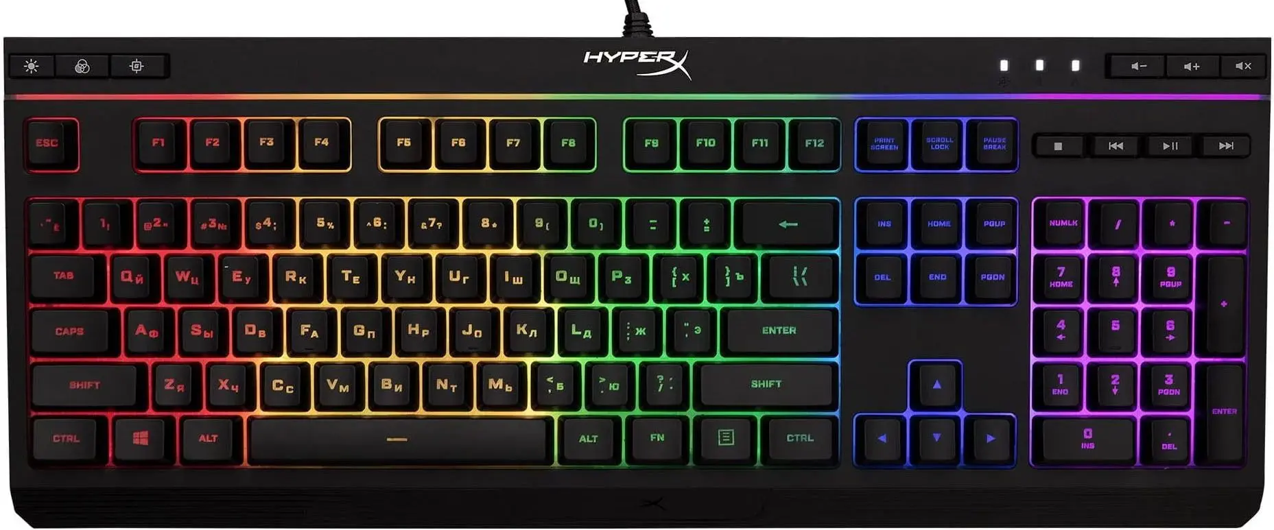 Tastatura HyperX Alloy Core RGB 4P4F5AXACB (Black)