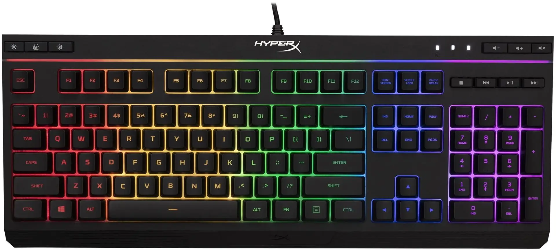 Клавиатура HyperX Alloy Core RGB (Black)
