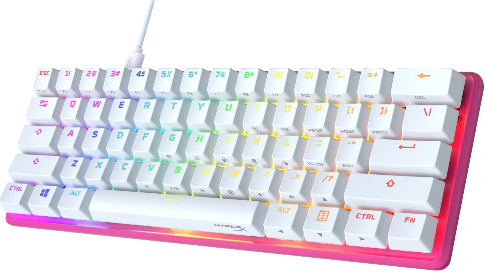 Tastatura HyperX Alloy Origins 60 (Pink) - 2