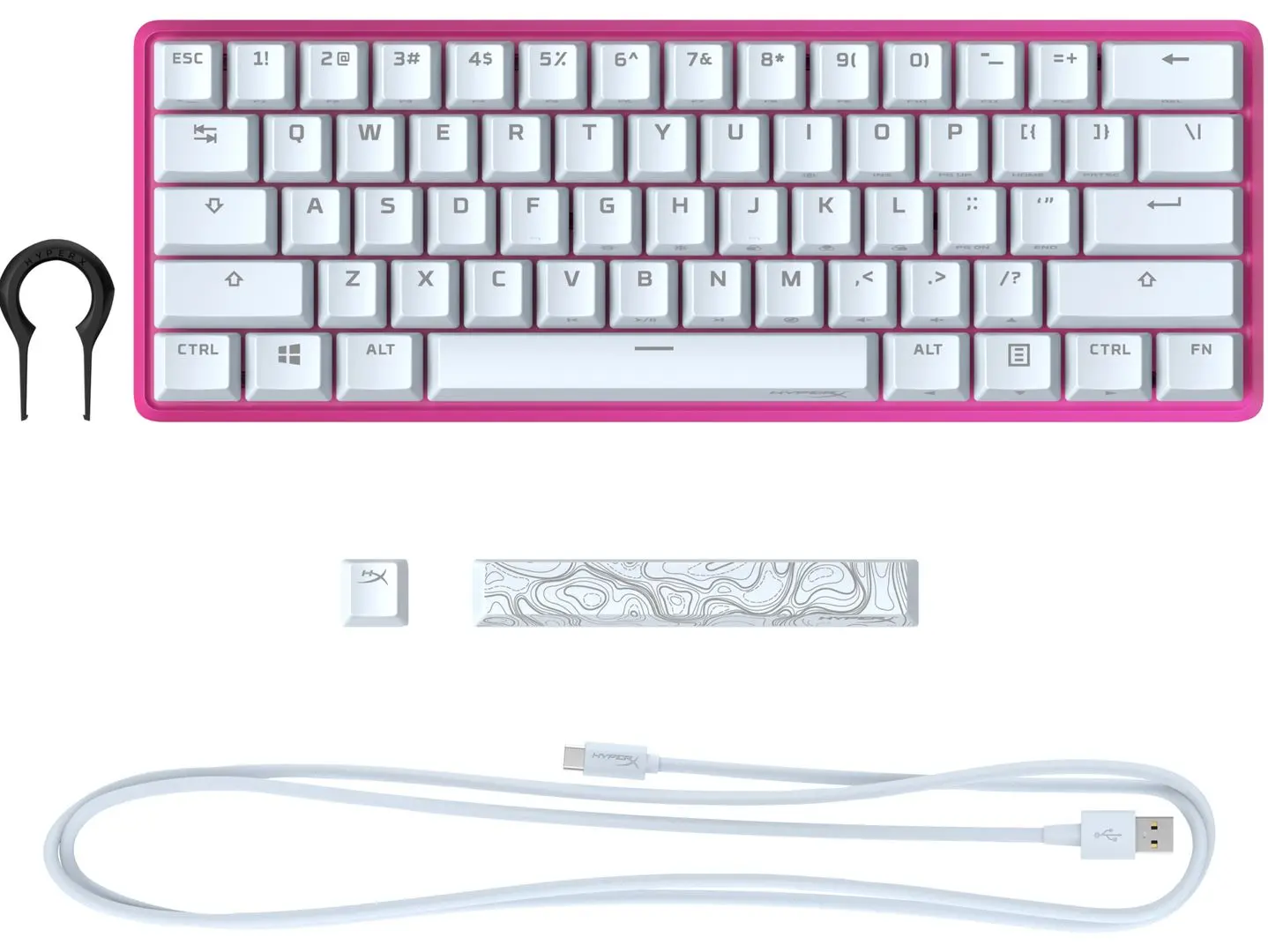 Tastatura HyperX Alloy Origins 60 (Pink) - 6