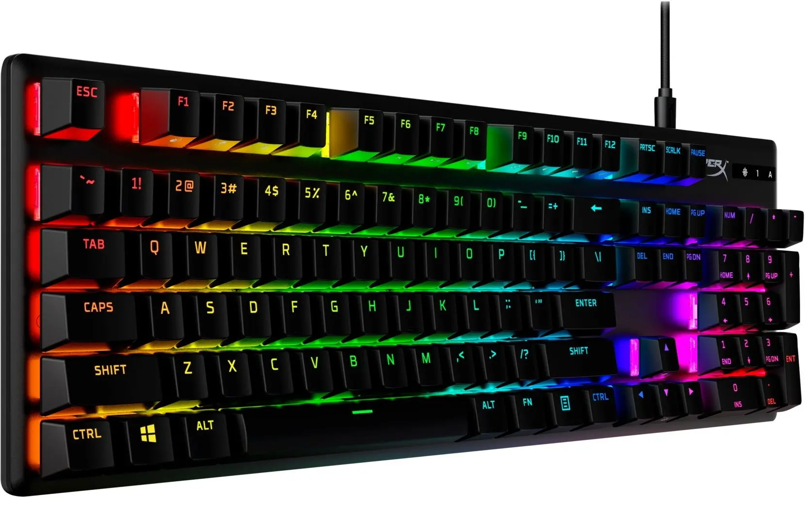 Tastatura HyperX Alloy Origins Core PBT (Black) - 2