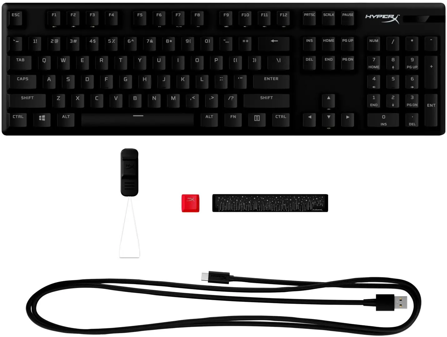 Testatura HyperX Alloy Origins PBT (Black)