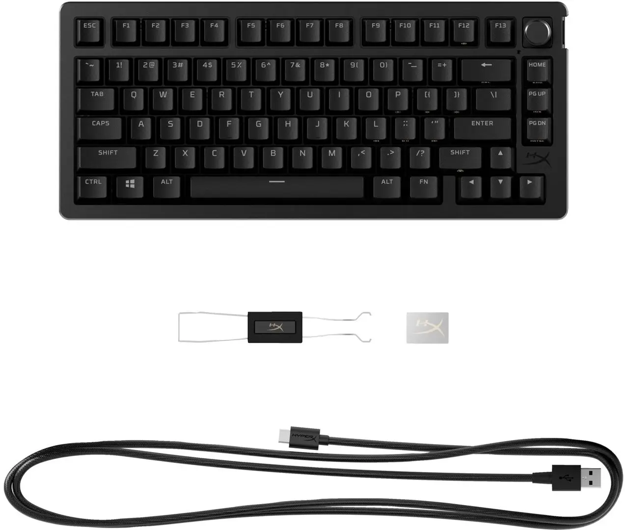 Клавиатура HyperX Alloy Rise 75 (Black)