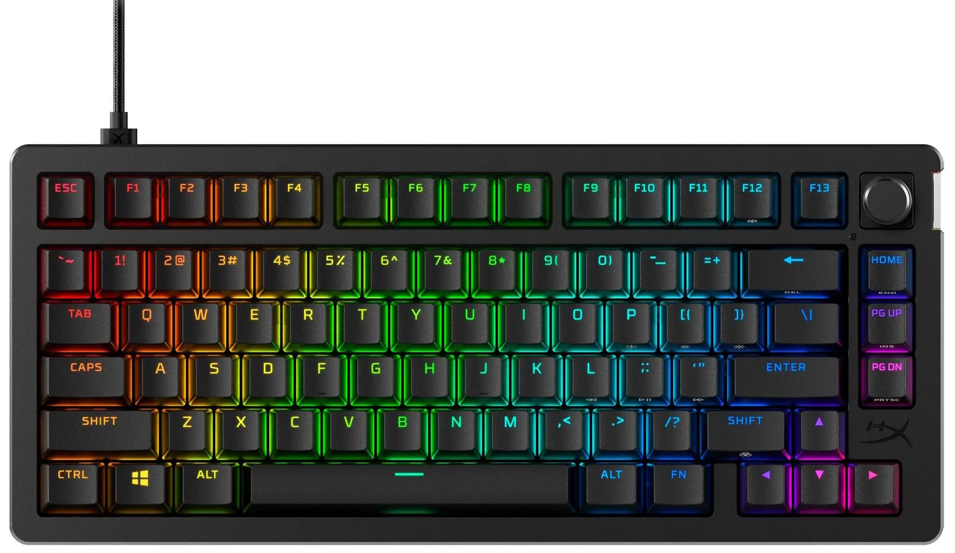 Клавиатура HyperX Alloy Rise 75 (Black)