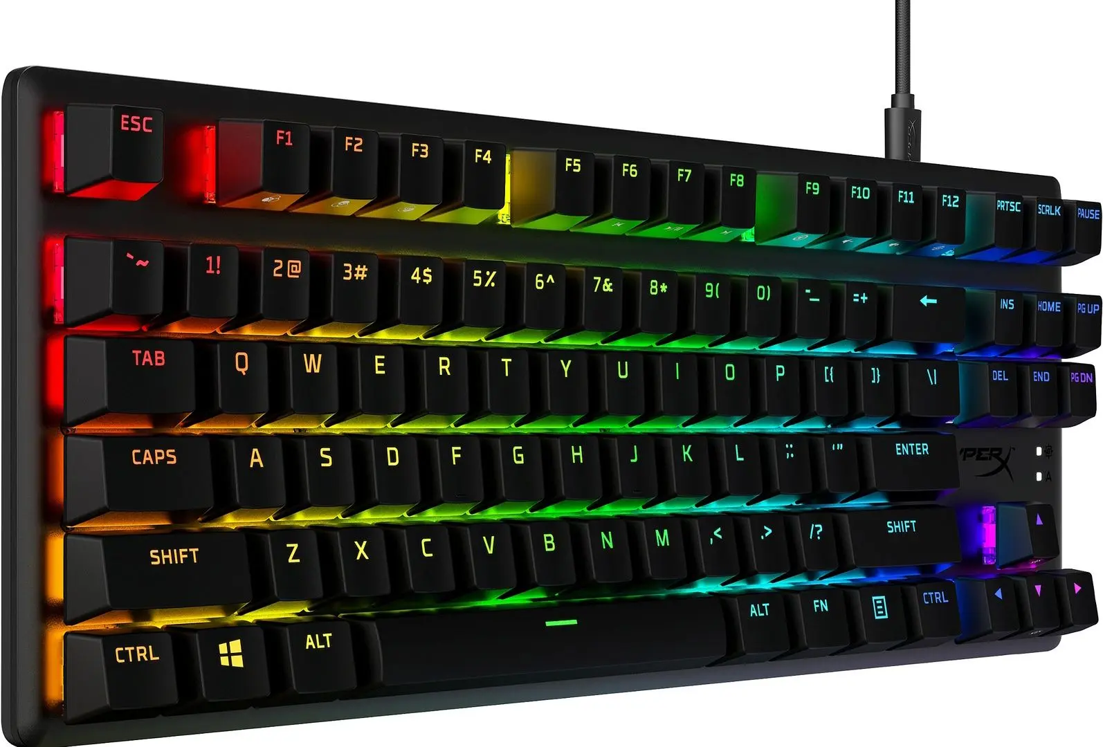 Tastatura HyperX Aqua Tactile Origins Core PBT (Black)