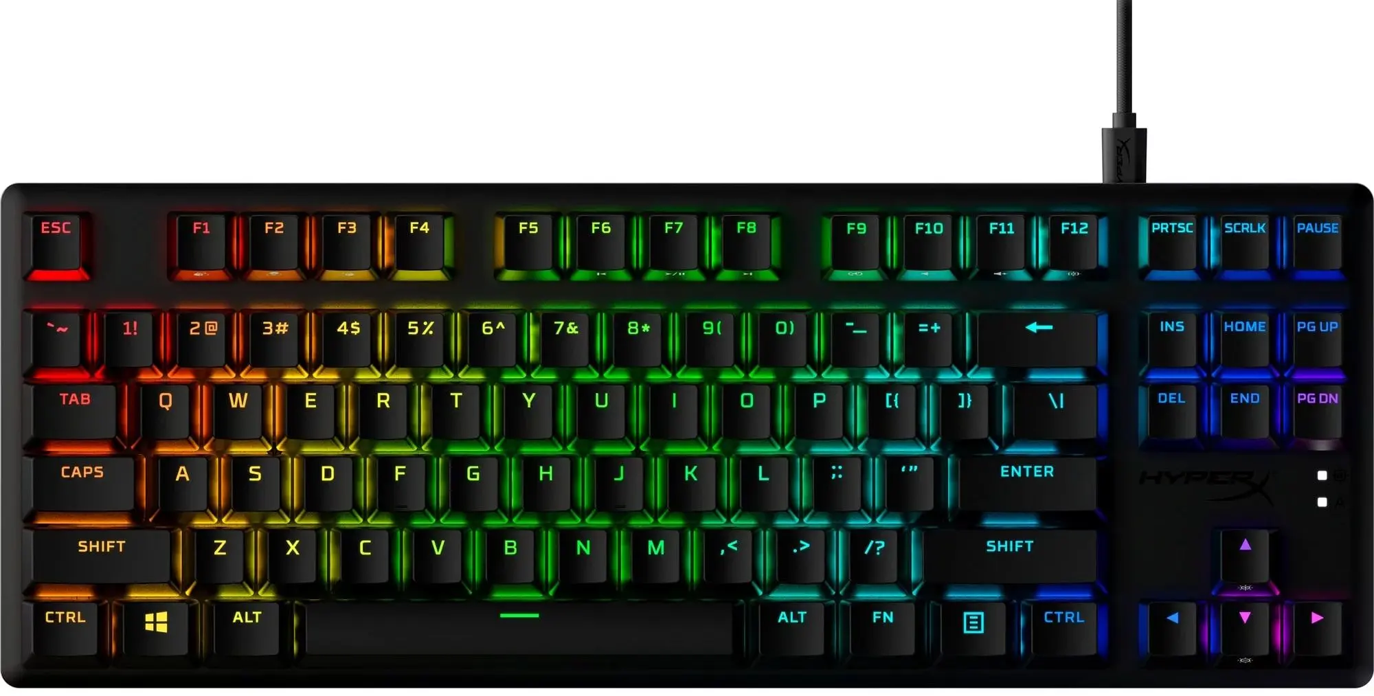 Tastatura HyperX Aqua Tactile Origins Core PBT (Black)