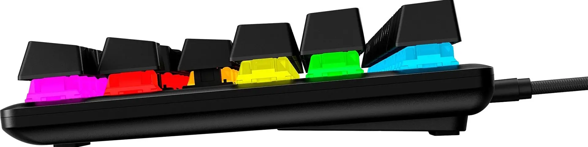 Tastatura HyperX Red Linear Alloy Origins Core PBT (Black)