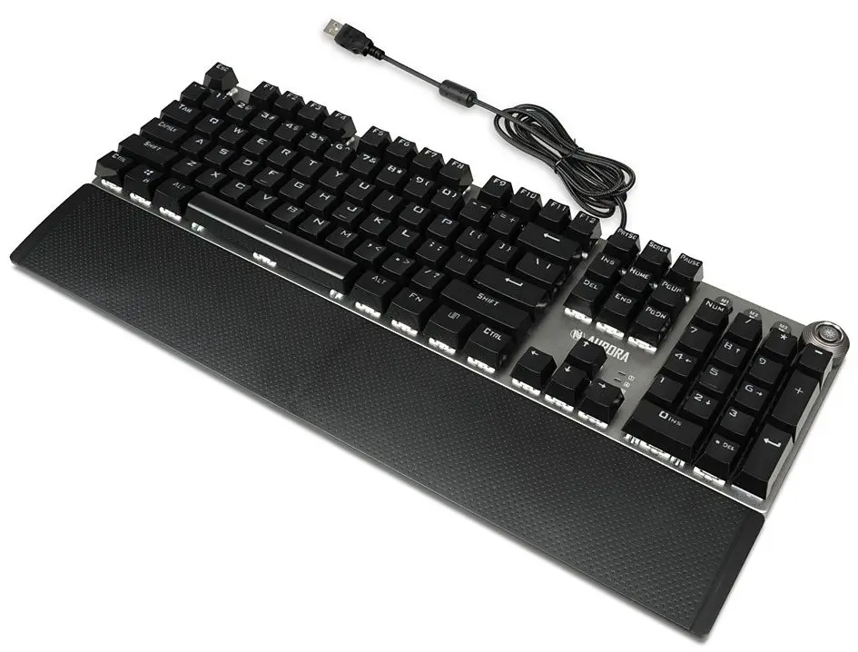 Клавиатура iBox Aurora K-4 RGB (Silver/Black) - 3