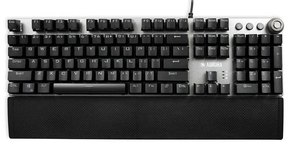 Клавиатура iBox Aurora K-4 RGB (Silver/Black) - 4